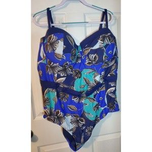 Boutique Swimsuit 3x Womans Plus One Piece Swimwear Bathing Suit Summer